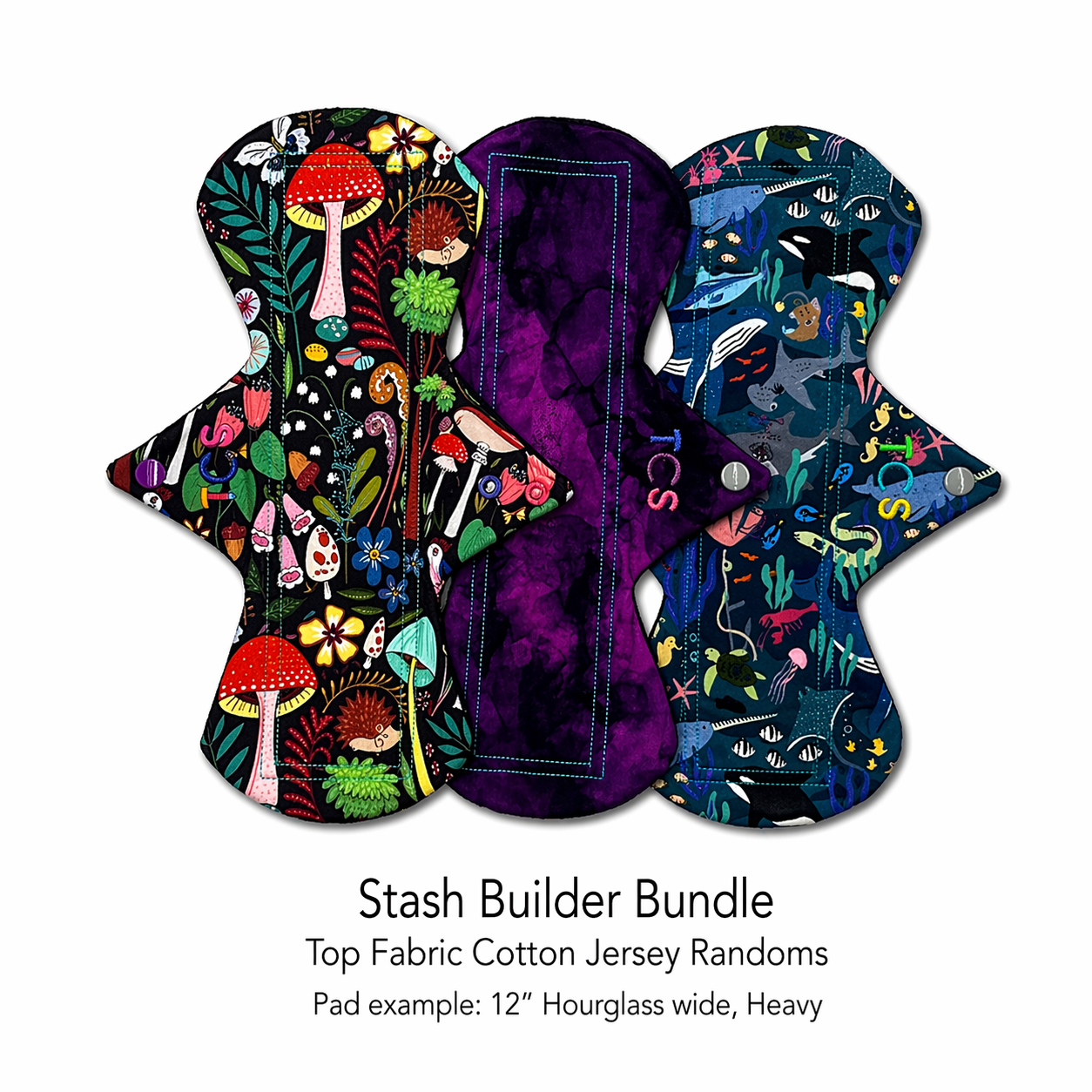 Hourglass Wide 3 pack Of Pads