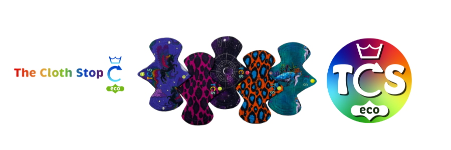 Cotton Jersey reusable cloth pads in packs of 3