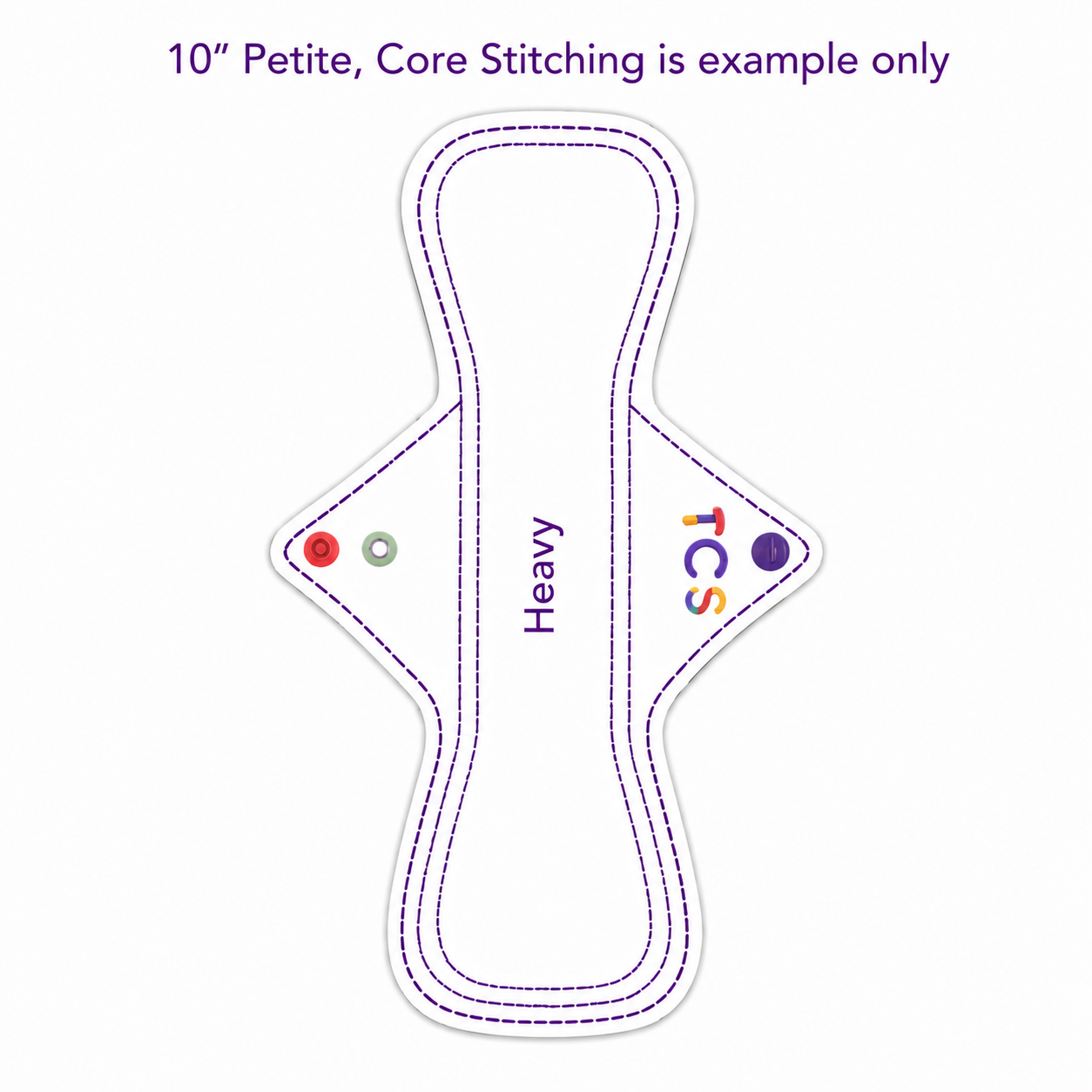 Shape Of Pad: Petite (standard width)