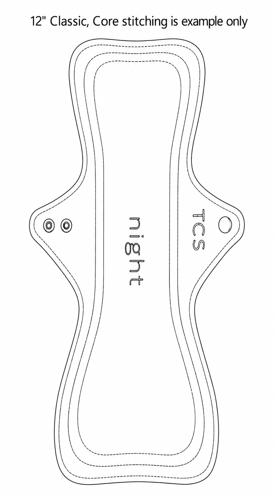 Shape Of Pad: Classic (standard width)