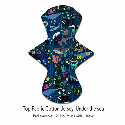 Reusable Period Pad - Under The Sea