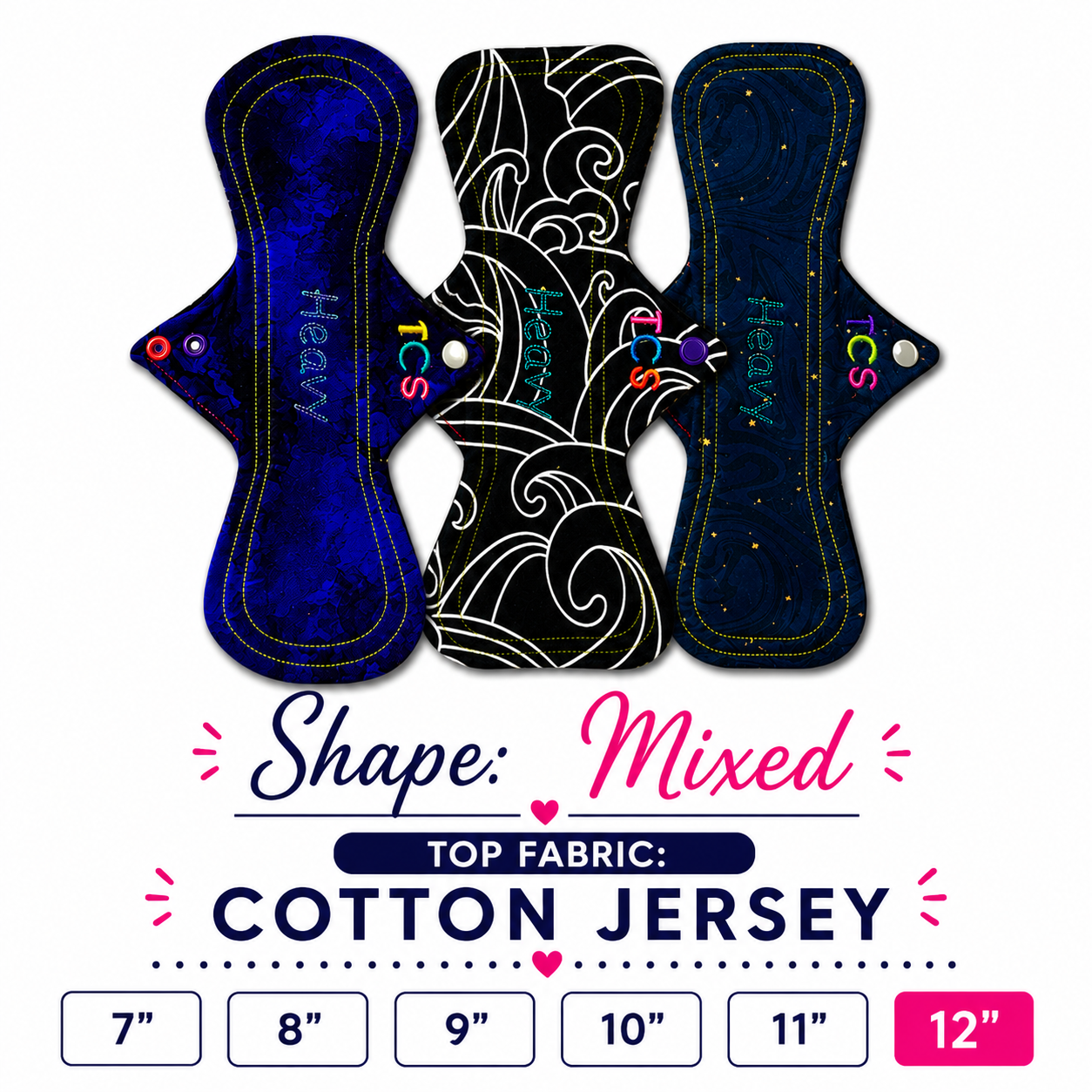 Period Pads examples only