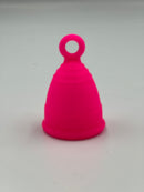 beginner menstrual cup with ring pull