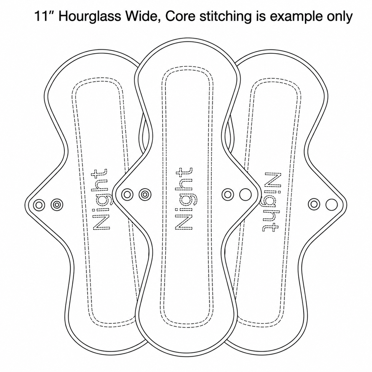 11" Hourglass Wide Bundle