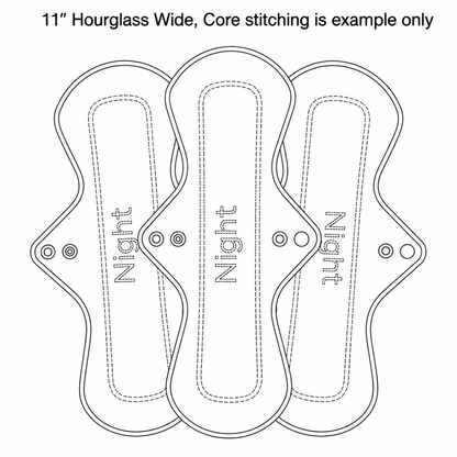 11" Hourglass Wide Bundle