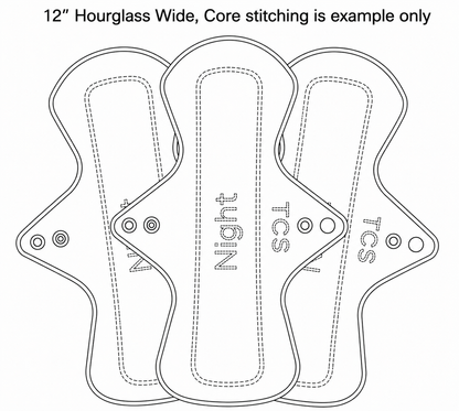 12" Hourglass Wide Bundle