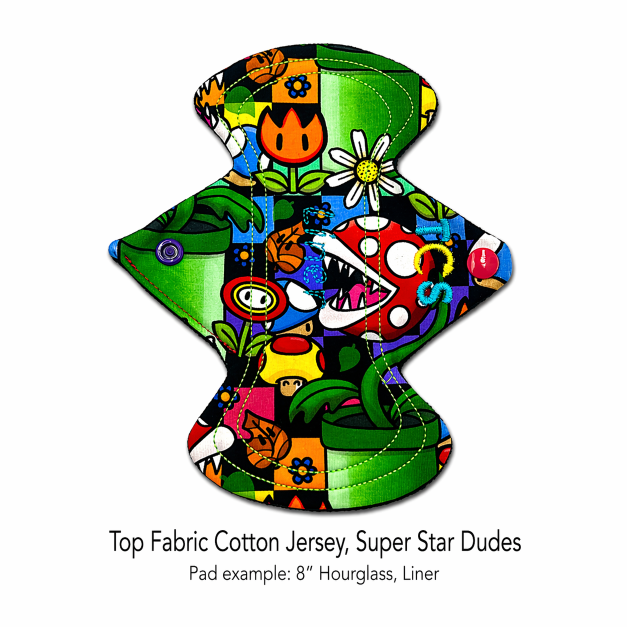 8%22 Hourglass Liner, top Fabric Super star dudes .png