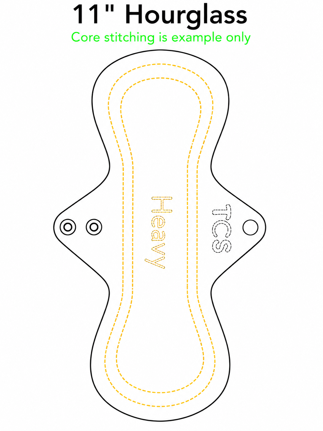 11" Hourglass