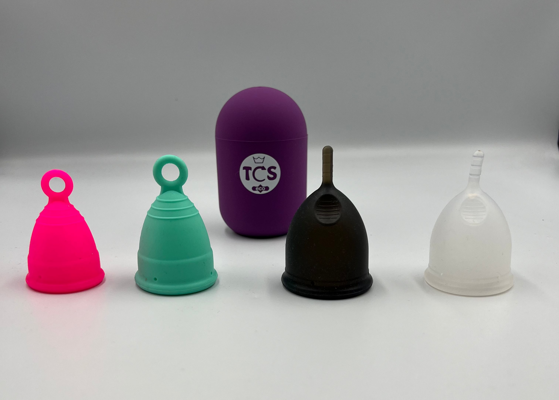 Menstrual cups and menstrual cup steriliser 