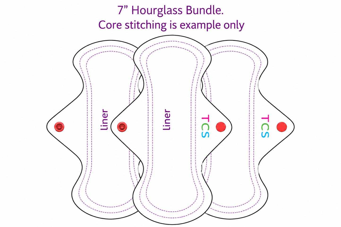 7" Hourglass Bundle
