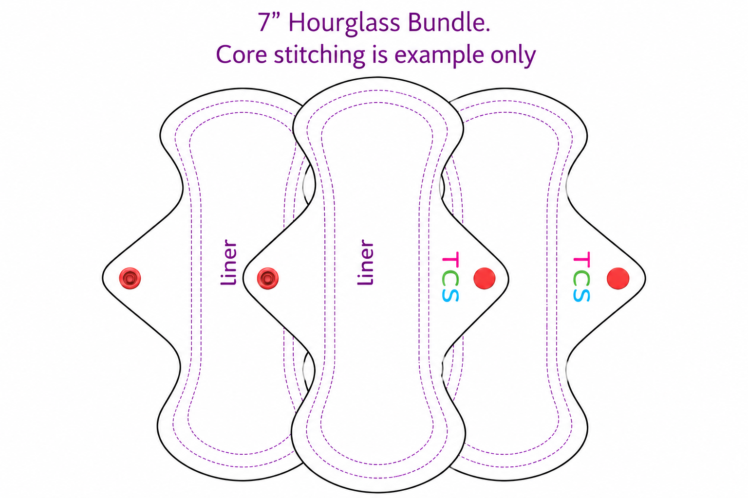7" Hourglass Bundle