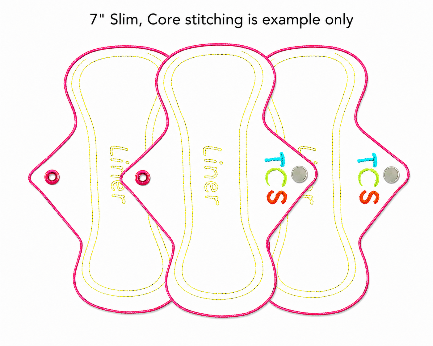Liner Absorbency Pack of 3 pads