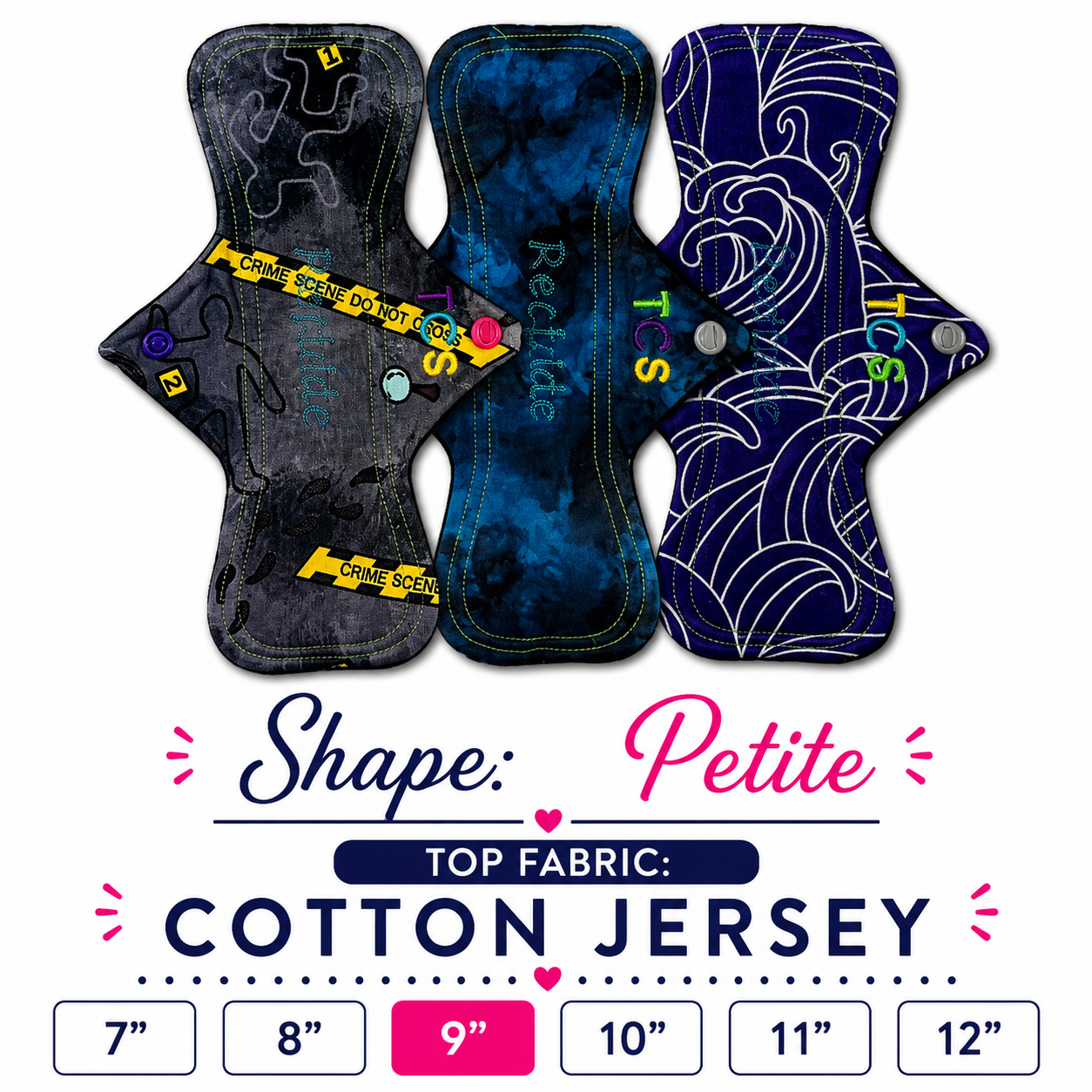 Period Pads examples only