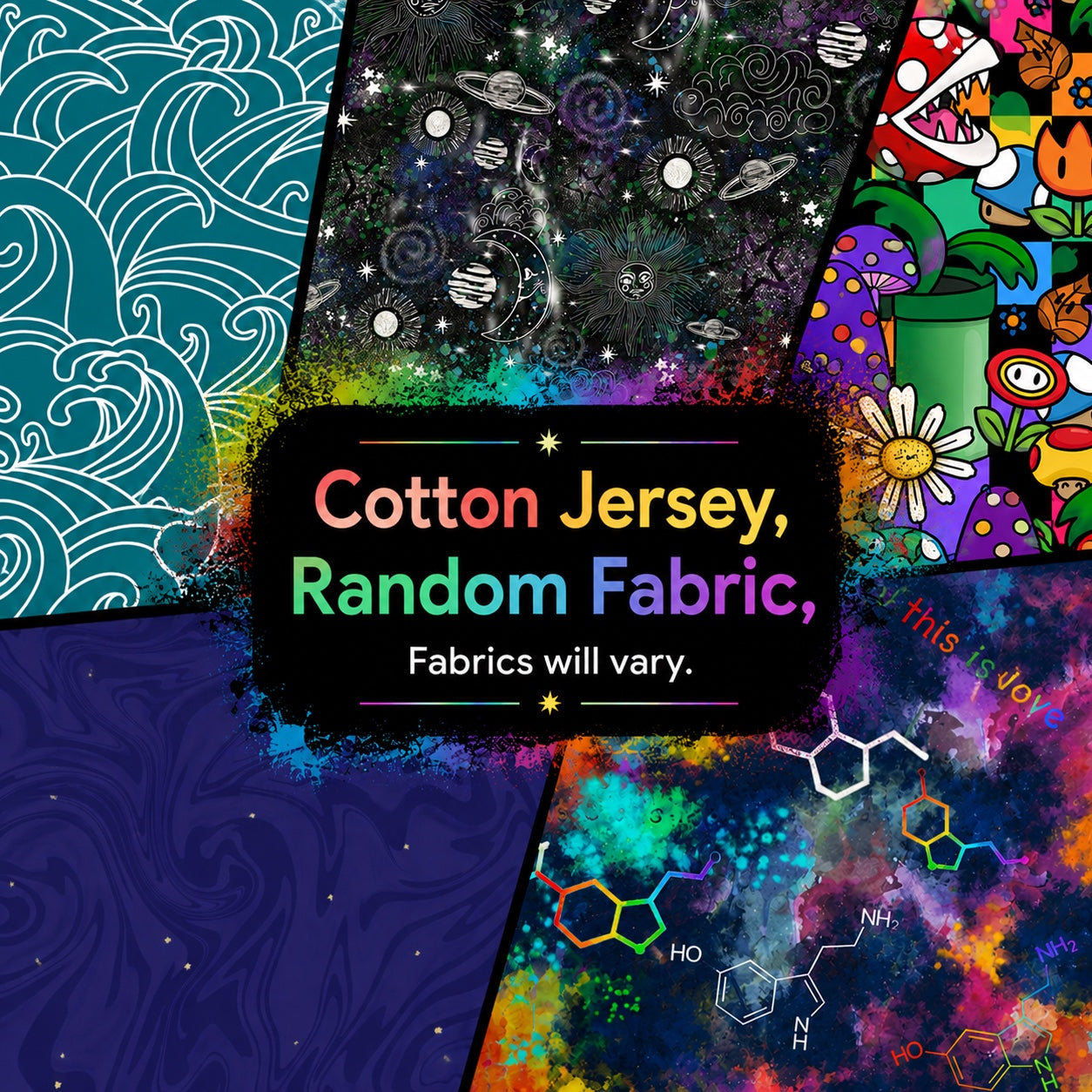 Cotton Jersey Random (Any Print)