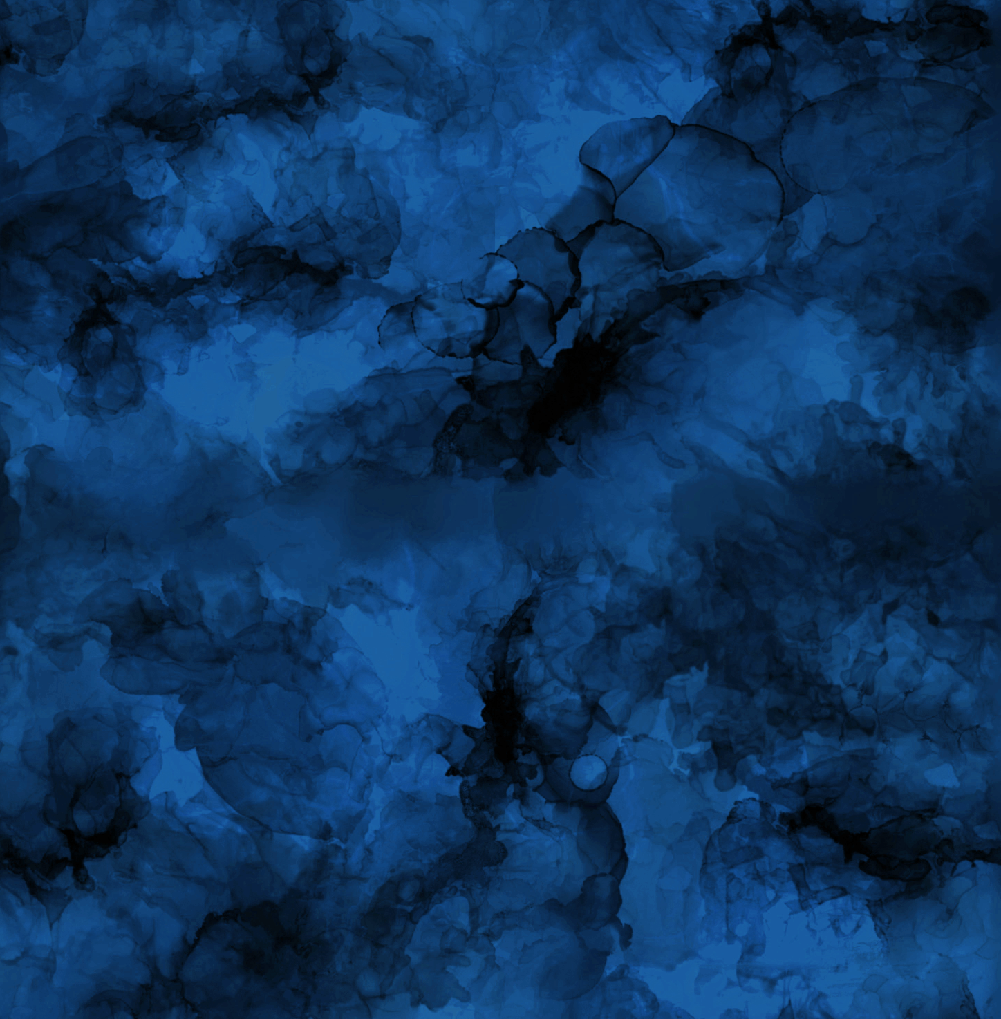 Abstract blue and black watercolor texture