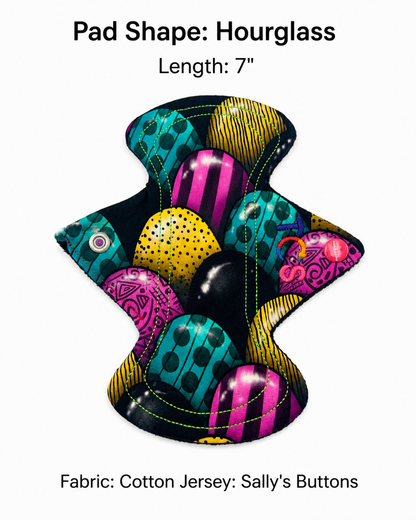 Reusable Period Pad - Sallys Buttons