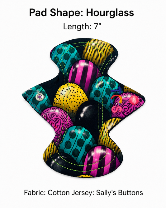 Reusable Period Pad - Sallys Buttons