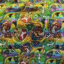 Reusable period pad and underwear fabrics
