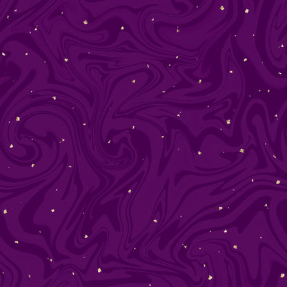 Reusable Period Pads purple squiggles cotton jersey