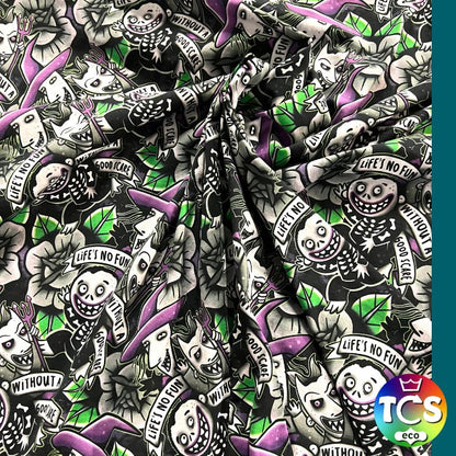 good scare cotton jersey perfect for pants