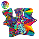 Super Discounted 10" Cloth Sanitary Pad Heavy/Night Starter Pack (same length as a night disposable.)