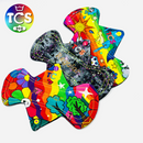 Super Discounted 10" Cloth Sanitary Pad Heavy/Night Starter Pack (same length as a night disposable.)