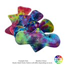 Pack of 3: 10" long cloth sanitary pads Regular: TCS-eco