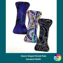 9" Regular Pad, (Same length as a day disposable pad) Stash Builder Pack of 3 Black Friday