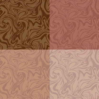 Nude colours for bralettes on a square of 4