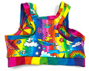 Rainbow Brolly Duck TCS-eco Bralette