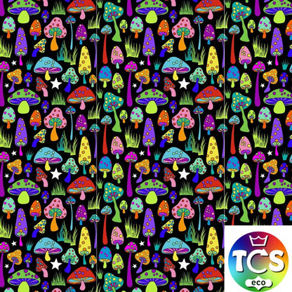 Stunning cotton jersey surface design suitable for reusable cloth pads.