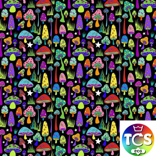 Stunning cotton jersey surface design suitable for reusable cloth pads.