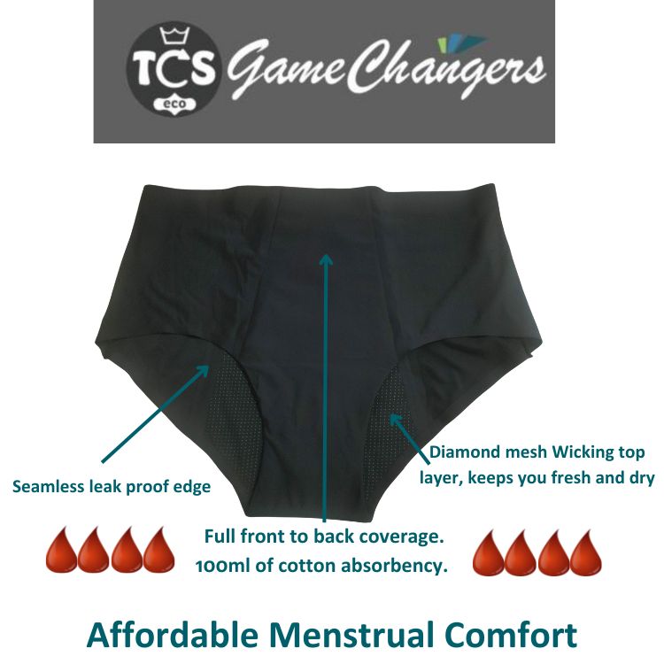Period Pants High Waisted Seamless  100 ml.