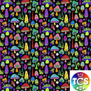 Stunning cotton jersey surface design suitable for reusable cloth pads.