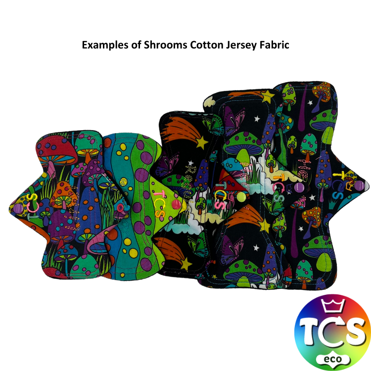 Pack of 3 10" Cloth Sanitary Pads Heavy TCS-eco