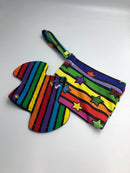 6x 7.5" zipper wet bag